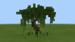 Small custom swamp tree Minecraft decorations, Minecraft des